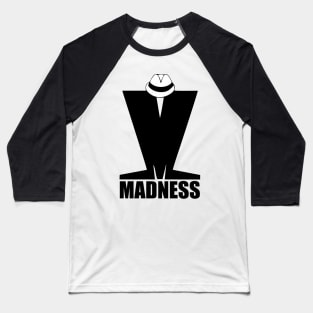 Vintage Band Madness Baseball T-Shirt